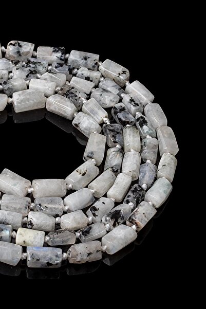 Dünya Doğal Taş 11x8 мм масив от лунен камък