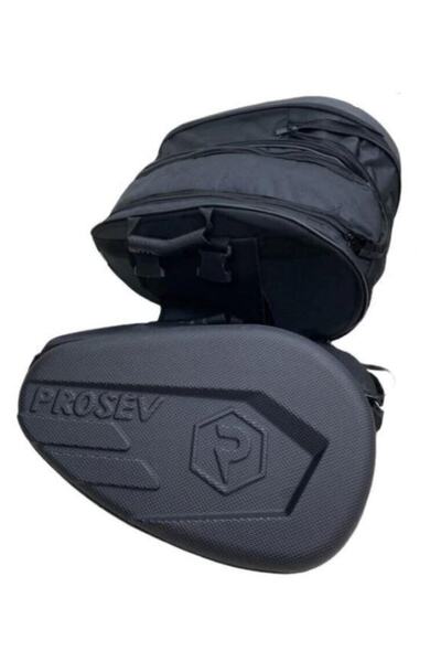 Prosev Yan Çanta Carbon Görünümlü