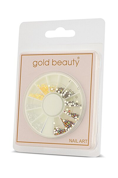 Gold Beauty Yüz Ve Tırnak Süsleme Taşı Seti
