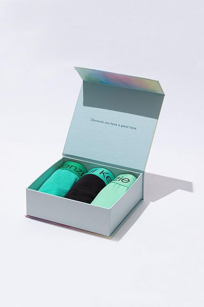 Paul Kenzie Ανδρικά Boxers Comfort Flex 3 τεμαχίων - Rainbow