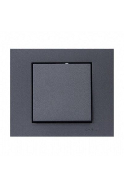 OVİVO A Quality Smoked Framed Switch Socket