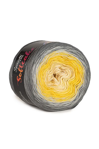 Spagettiyarn Soft Cake Yellow Daisy