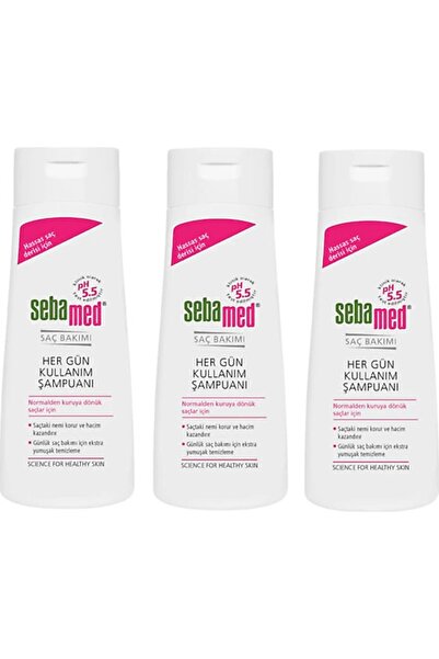 Sebamed 400ml Shampoo for Everyday Use - 3 Pieces