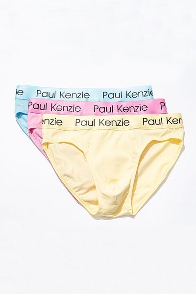 Paul Kenzie Ανδρικό εσώρουχο Comfort Flex 3 τεμαχίων - Rainbow