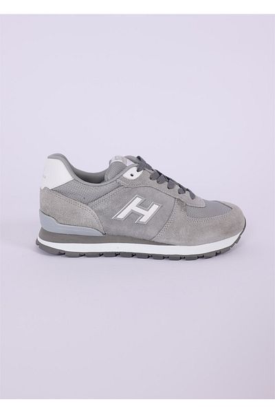 Hammer Jack Genuine Leather Peru G Women's Sports Shoes - Gray White