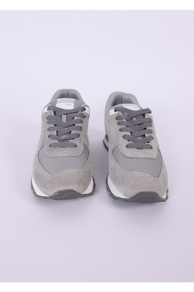 Hammer Jack Genuine Leather Peru G Women's Sports Shoes - Gray White