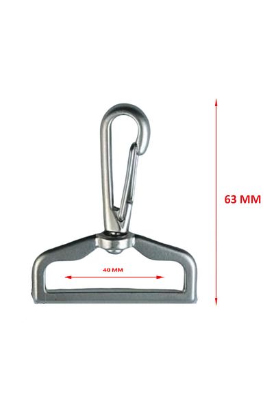 SAR 10 τεμάχια Zamak Wire Bag και Hook Keychain 4 cm