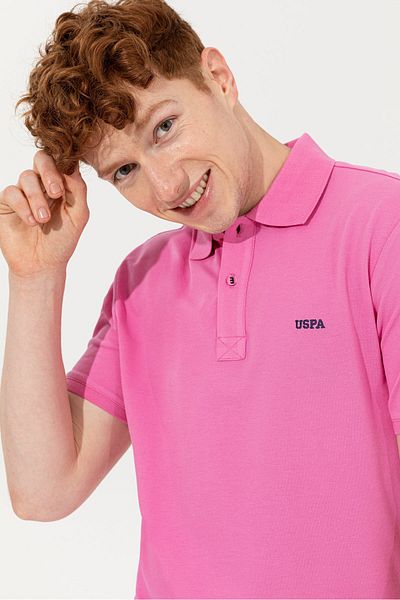 U.S. Polo Assn. Розова мъжка тениска