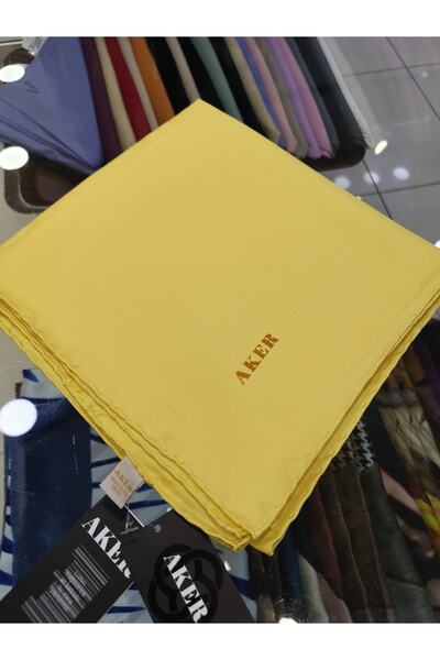 Aker Düz Twil Ipek Eşarp
