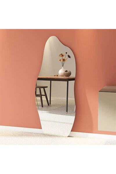 FNC CONCEPT Asimetrik Dekoratif Boy Aynası (65x160 Cm)
