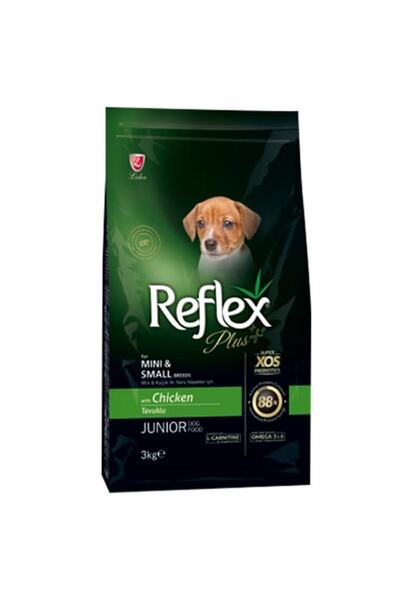 Reflex Plus Mini Ve Küçük Irk Tavuklu Yavru Köpek Maması 3kg