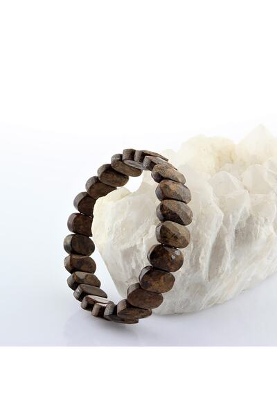 OSMANLI DOĞAL TAŞ Sertifikalı Bronzit Doğaltaş Bileklik B717