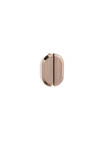 System 96 Mm Rose Rengi Line/çizgili Kulp Tekli - Ssy9064 0096 Rs