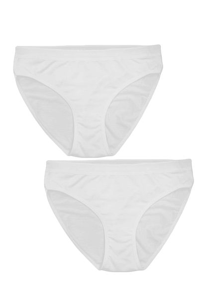 FSM1453 Γυναικεία Modal Ελαφρύ και Λεπτό Ύφασμα Classic Bikini Lycra εσώρουχα 2 τεμαχίων - 3030
