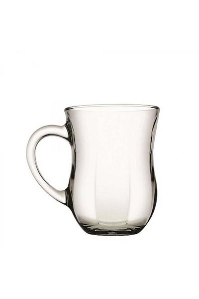 Paşabahçe 55383 Gourmet Ayran Glass with Handle 350 Cc