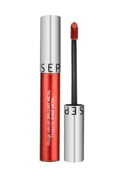 SEPHORA COLLECTION Cream Lip Shine Metal Lipstick-23 Rocker Copper - 5 Ml