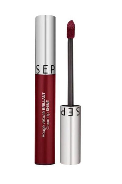 SEPHORA COLLECTION Cream Lip Shine Liquid Lipstick 14 Burgundy Secret