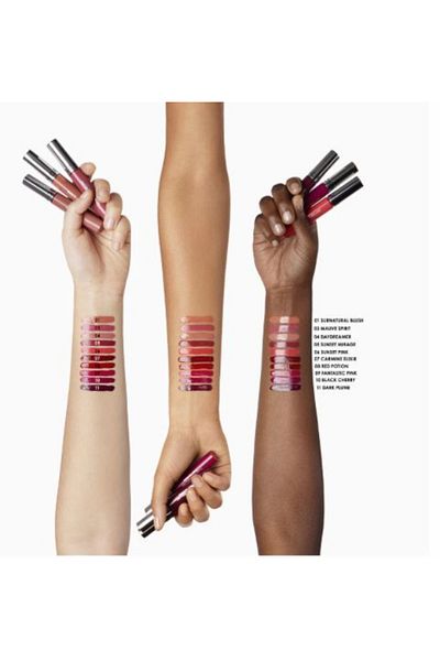 SEPHORA COLLECTION Cream Lip Shine Liquid Lipstick 14 Burgundy Secret