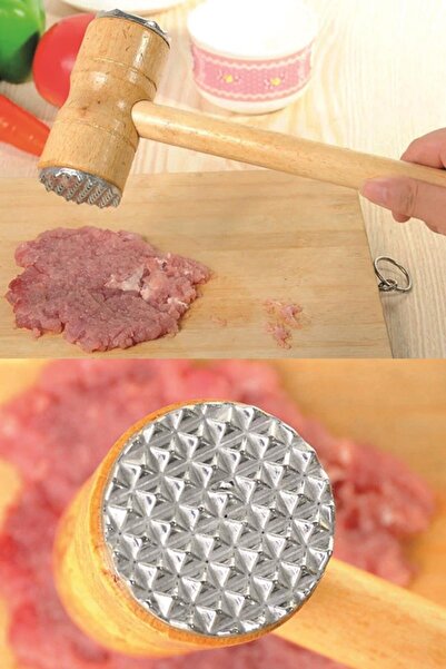 Genel Markalar Et Dövme Tokmağı Çift Taraflı Et Dövücü Çekiç Teflon Çok Renkli