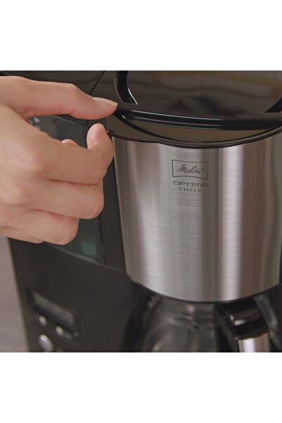 melitta Optima Timer Zaman Ayarlı Filtre Kahve Makinesi Siyah