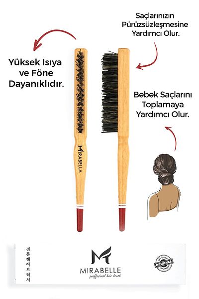 Mirabelle Pro Knob Brush