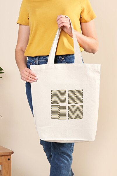 Müzik Reyonu حقيبة قماش The Synth Element (رموز)