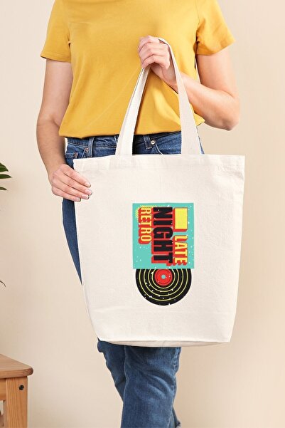 Müzik Reyonu قماش حمل حقيبة خمر الحنين