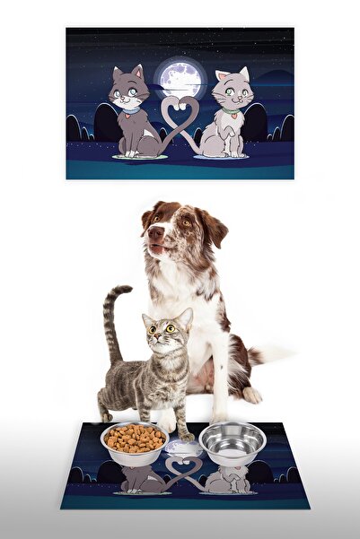 Vagonik Digital Printed Decorative Multi-Purpose Food Mat Food Mat