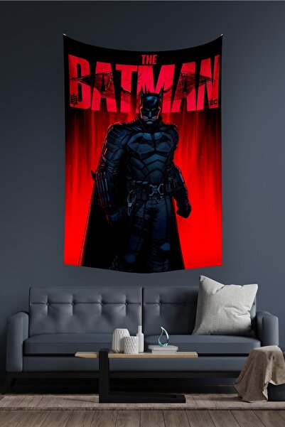 Vagonik Batman Dc Duvar Örtüsü Halısı 140 X 100 Cm-70x100 Cm