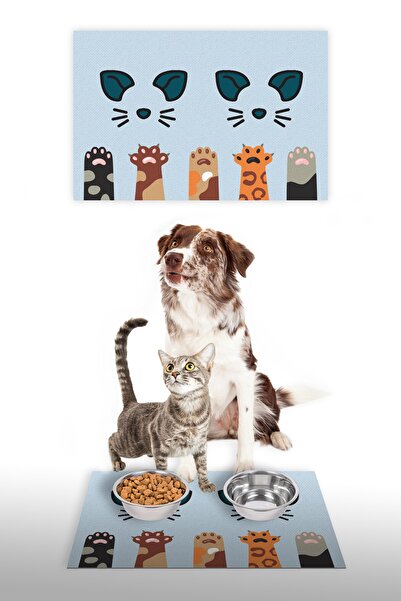 Vagonik سجادة طعام مزخرفة مطبوعة رقمية متعددة الأغراض