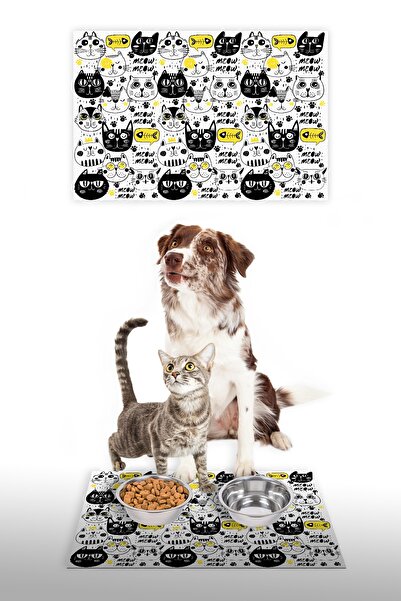 Vagonik سجادة طعام مزخرفة مطبوعة رقمية متعددة الأغراض