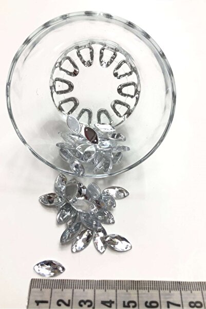 Bontex Prozirni šatl plastični podupirač kamen 1 pakovanje 20 grama – perle