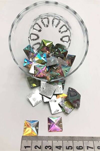 Bontex Strut pătrat din plastic cu piatră Janjanlı (20 gr)