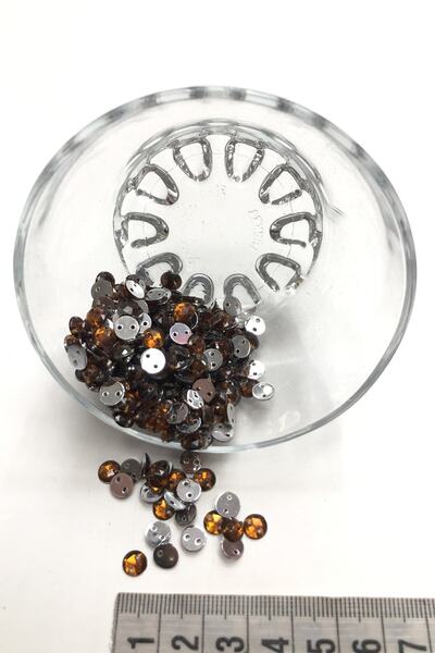 Bontex حجر بلاستيك دائري للقهوة 20 جرام