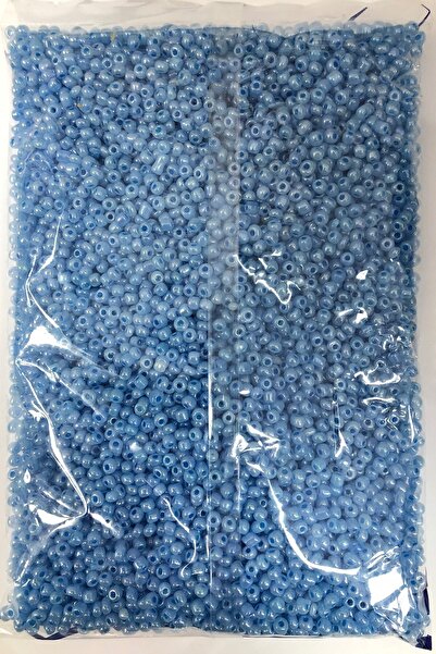 Bontex Svetloplave perle od peska 4 mm 1 pakovanje 500 grama – Perle