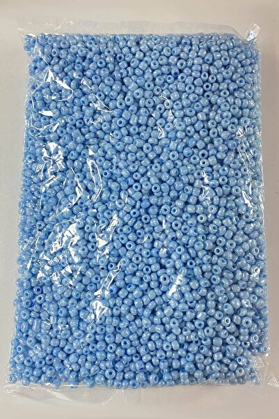 Bontex Svetloplave perle od peska 4 mm 1 pakovanje 500 grama – Perle