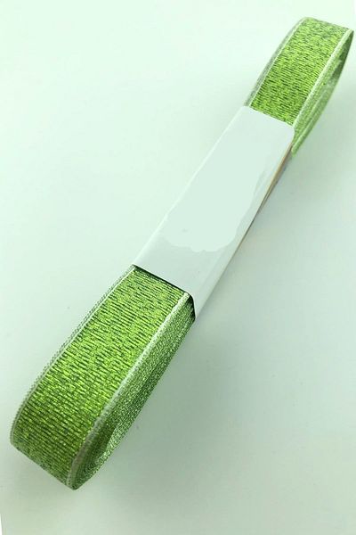 Bontex Ανοιχτό Πράσινο Glitter Κορδέλα 1 M Πλάτος 1,5 cm – Κορδέλα – Κορδέλα