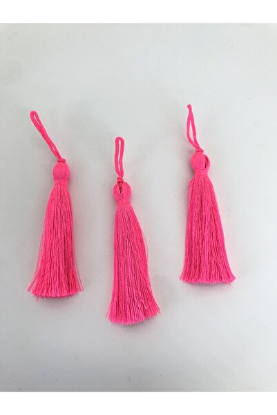 Bontex Νέον Ροζ Φούντα 10 Τεμάχια 7 εκ. – Διακοσμητική Λωρίδα