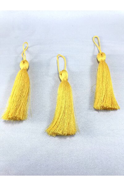 Bontex Ciucuri Galben Închis 5 Bucăți 10 Cm – Panglică Decorativă