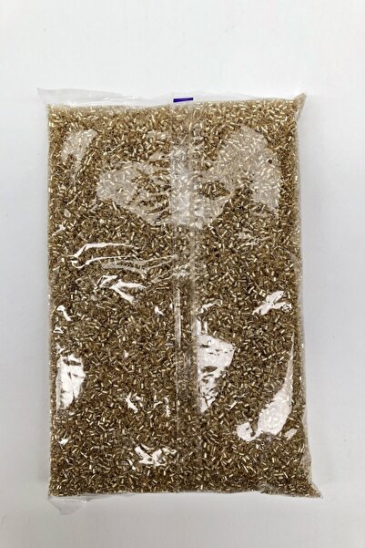 Bontex Κίτρινες χάντρες κομμένες 2 χιλιοστά 1 συσκευασία 500 γραμμάρια – Χάντρες