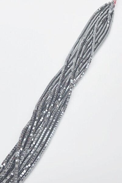 Bontex Mărgele din piatră hexagonală de hematit – Mărgele