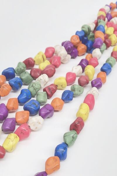 FdayAksesuar Видове мъниста Цветни каменни мъниста – Мъниста