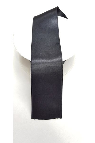 Bontex Μαύρη Σατέν Κορδέλα 6 εκ. 1 μέτρο
