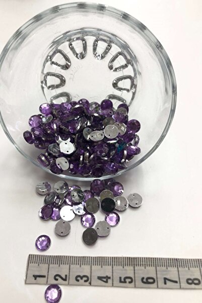 Bontex Lila Colour кръгла пластмасова мъниста 1 опаковка 20 грама – Мъниста