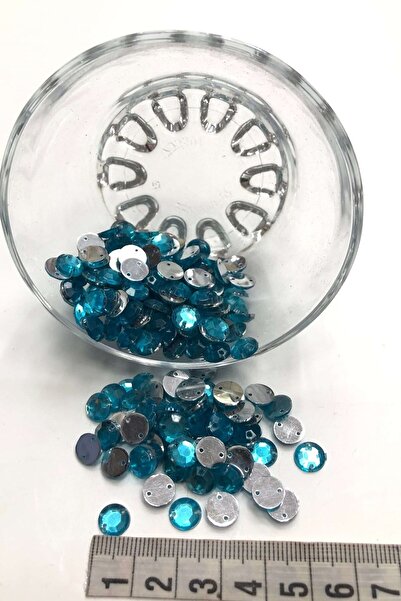 Bontex Piatra din plastic rotunda turcoaz 20 gr