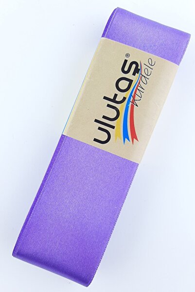 Ulutaş Panglică din satin liliac, lățime 4cm, 1 rolă 10m – Panglică
