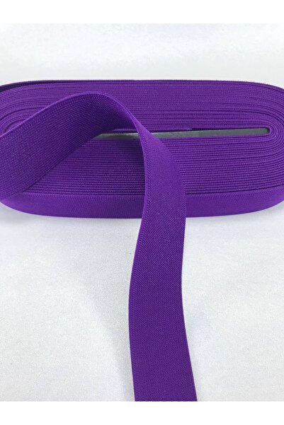 Bontex Bandă decorativă din cauciuc, 1 metru, mov, lățime 3 cm