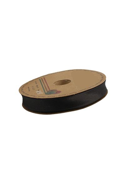 GELD Μαύρο Satin Biye Πλάτος 2 cm 1 Μπάλα 25 μέτρα – Κορδέλα – Κορδέλα