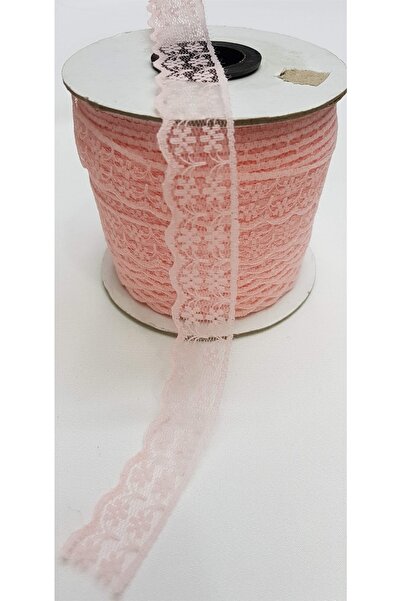 Bontex Panglică din dantelă pudră 5 metri lățime 2,5 cm – Panglică – Panglică