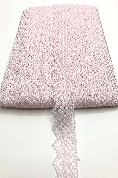 Bontex Svetlo roza Kopanaki pamuk Čipka 1 metar – Čipka
